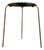 Early 3-Legged Stool by Arne Jacobsen for Fritz Hansen For Sale