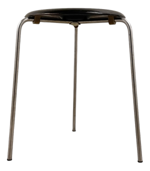 Early 3-Legged Stool by Arne Jacobsen for Fritz Hansen