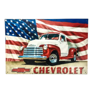 Metal Man-Cave Vintage Advertising Decorative Wall-Art