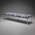 Model 2530-6 Four-Seater Bench by Florence Knoll for Knoll, 1960s For Sale - Image 12 of 12