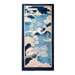 Early 20th Century Chinese Art Deco Chris Rug For Sale