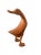 Brown Mid 20th Century Duck Hand-Carved Natural Wooden Duck Sculpture – Organic Modern Folk Art Figurine, Sustainable Bamboo Root Decor For Sale - Image 8 of 17
