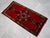Textile Hand Knotted Small Turkish Rug. Organic Wool 1960's Entryway Decor DoorMat, Accent Rug - 21'' X 45'' For Sale - Image 7 of 12