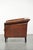 1990s Art Deco Club Chair in Sheepskin Leather For Sale - Image 5 of 13