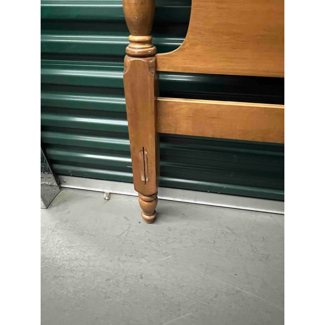 Mid-Century Modern Mid-Century Four-Poster Headboard and Footboard For Sale - Image 3 of 7