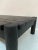 Black Large Brutalist Stained Oak Coffee Table, 1970s For Sale - Image 8 of 10