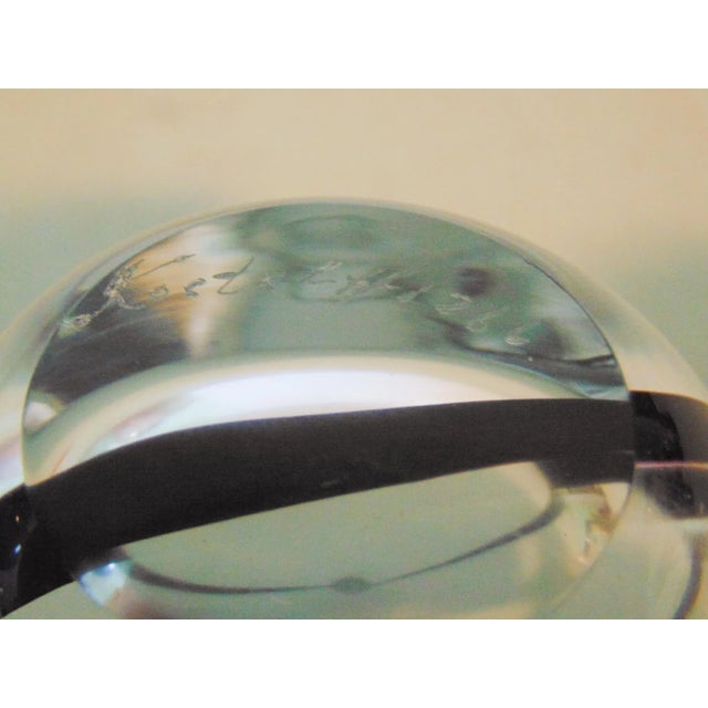 Mid-Century Modern Mid-Century Kosta Teardrop Glass Vase For Sale - Image 3 of 4