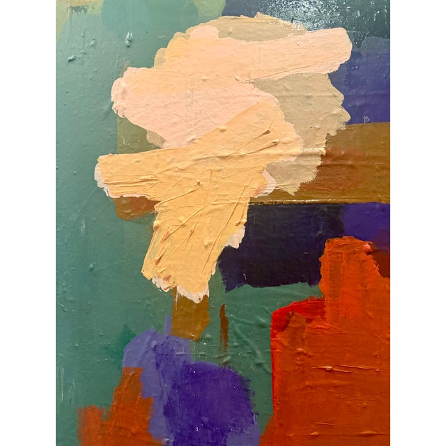 Original Abstract Expressionist Painting in Gallery Frame For Sale In Charleston - Image 6 of 13