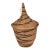 Early 20th Century Tutsi Basket with Lid Rwanda For Sale
