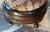 Wood Walnut Bee-Clad Oval Stool For Sale - Image 7 of 14