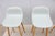 Danish Modern Iskos-Berlin for Muuto Leather Fiber Bar Stools Oak Base, Set of 4 For Sale - Image 13 of 18