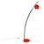 Italian Space Age Adjustable Floor Lamp in Metal and Orange Metal, 1970s For Sale - Image 17 of 17