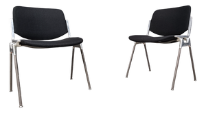 DSC 106 Dining Chairs by Giancarlo Piretti for Castelli, 1970s, Set of 8