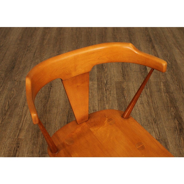 Paul McCobb Planner Group Mid Century Modern Maple Armchair For Sale In Philadelphia - Image 6 of 12