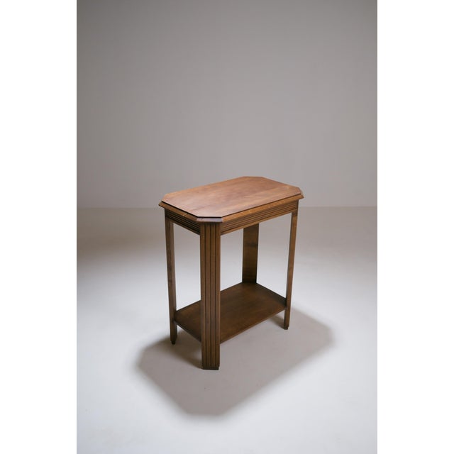 Art Deco French Fluted Side Table, 1930s For Sale - Image 13 of 13