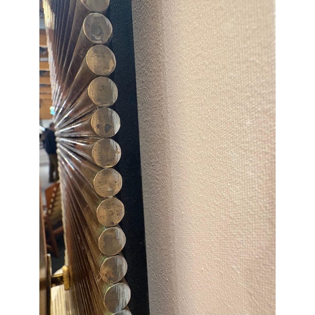 Mirror attributed to Ettore Sottsass for Santambrogio e De Berti, 1950s For Sale - Image 6 of 9