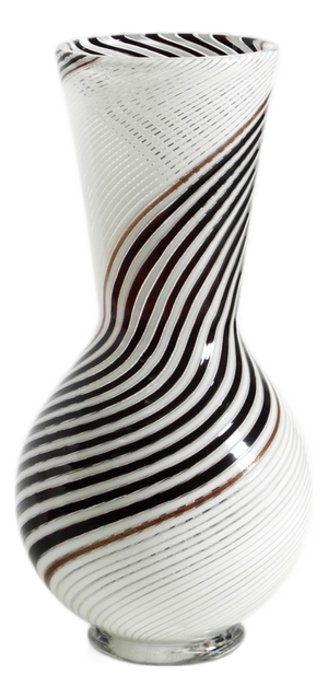 Mid-Century Italian Murano Glass Vase by Dino Martens for Aureliano Toso, 1950s