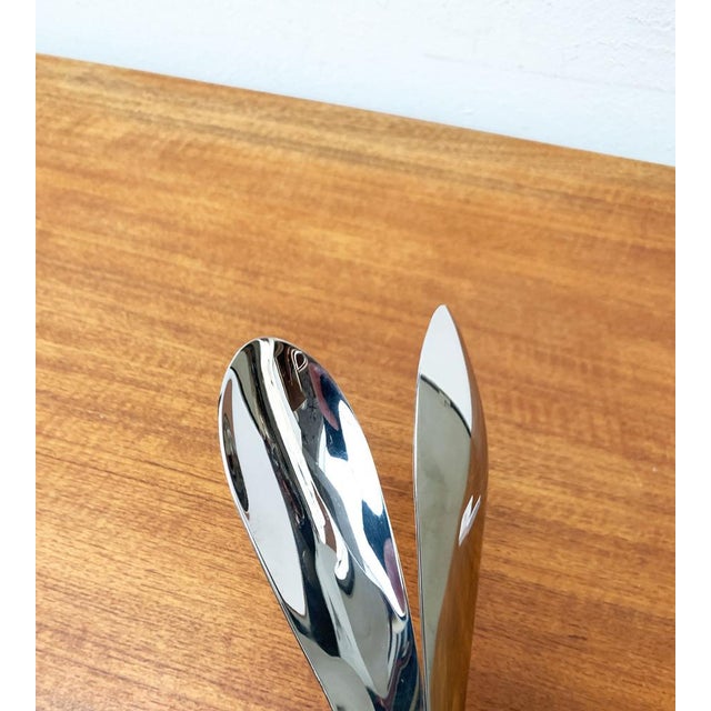 Postmodern Cutlery Salad Spoons from Conran, 1990s, Set of 2 For Sale - Image 10 of 14