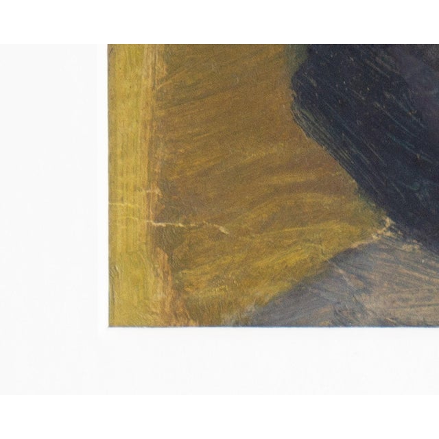 Mid 20th Century Oil on Board Painting of a Seated Woman For Sale - Image 5 of 7