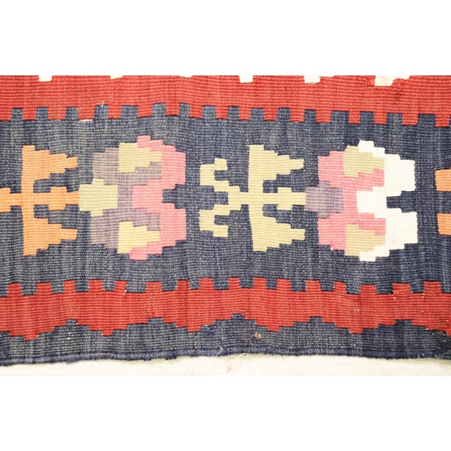 Vintage Caucasian Kilim Rug, 1920s For Sale - Image 16 of 18