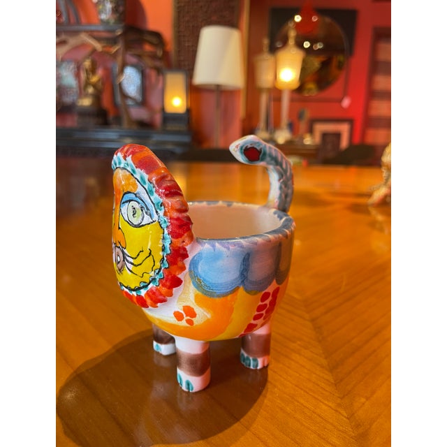 Italian Vintage Desimone Vase For Sale - Image 3 of 7