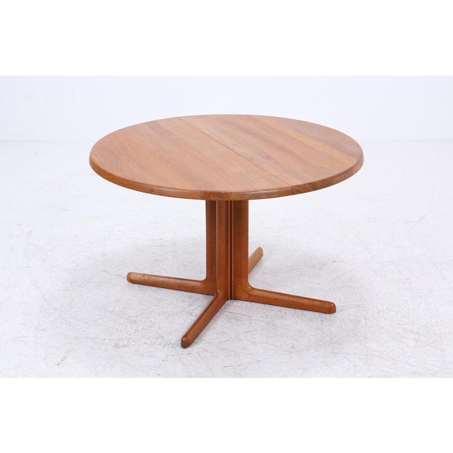 Vintage Dining Table in Teak from C.J. Rosengaarden For Sale - Image 4 of 15