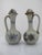 Ken Edwards Mexican stoneware pottery stoneware oil and vinegar cruets with lids from the El Palomar studio in Tonalá,...