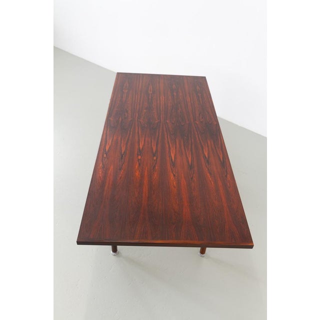 Mid-Century Rosewood Executive Desk with Y Pulls from Jens Risom, 1960s For Sale - Image 13 of 18