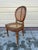 Wood Early 20th Century Set of 4 Vintage Louis XVI Style Cane Back & Seat Dining Chairs For Sale - Image 7 of 11