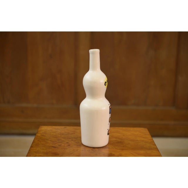 Roger Capron Ceramic Bottle Vase by Roger Capron, 1960s For Sale - Image 4 of 8