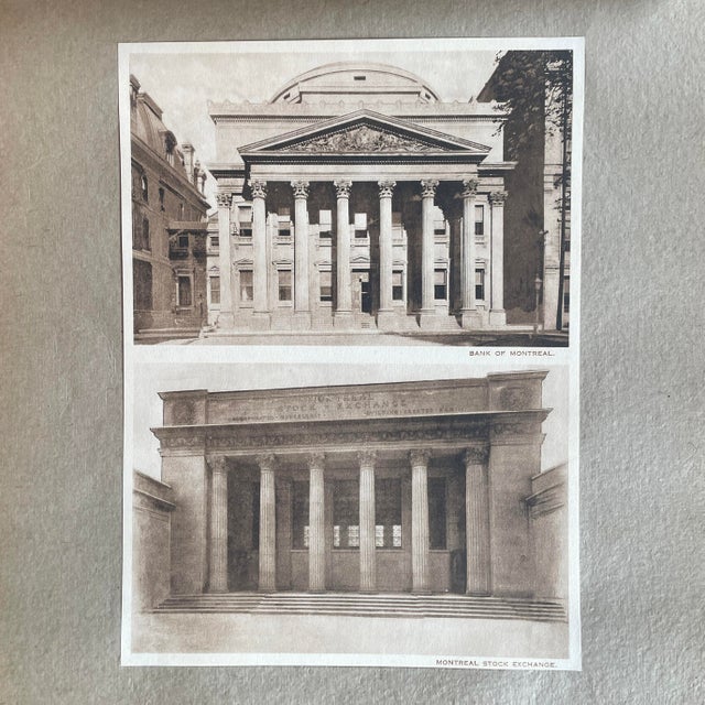 Paper 1920s Albertype Photo/Postcard Album of Montreal Historic Monuments For Sale - Image 7 of 12