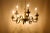 2000 - 2009 Eight-Arm Chandelier in White Brass For Sale - Image 5 of 9
