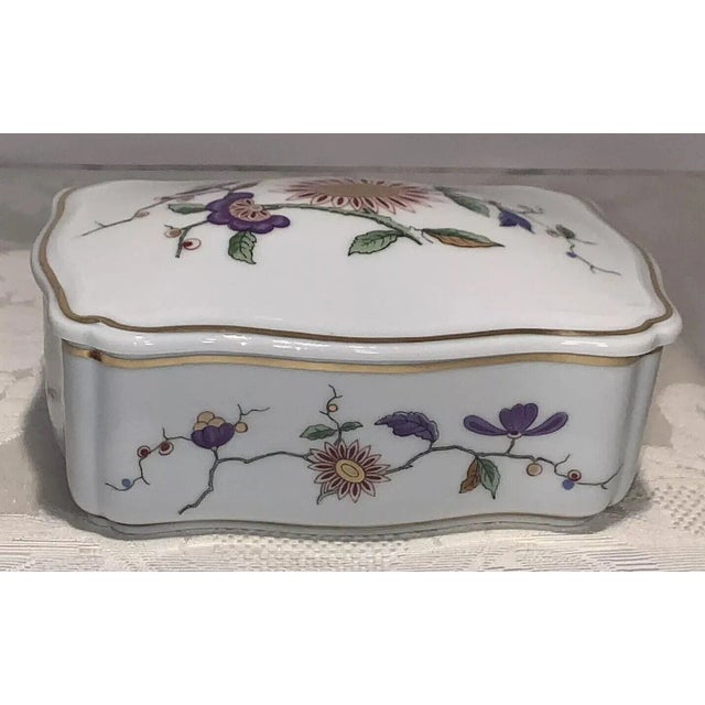 Mid 20th Century Italian Richard Ginori Oriente Porcelain Lidded Box For Sale - Image 5 of 12