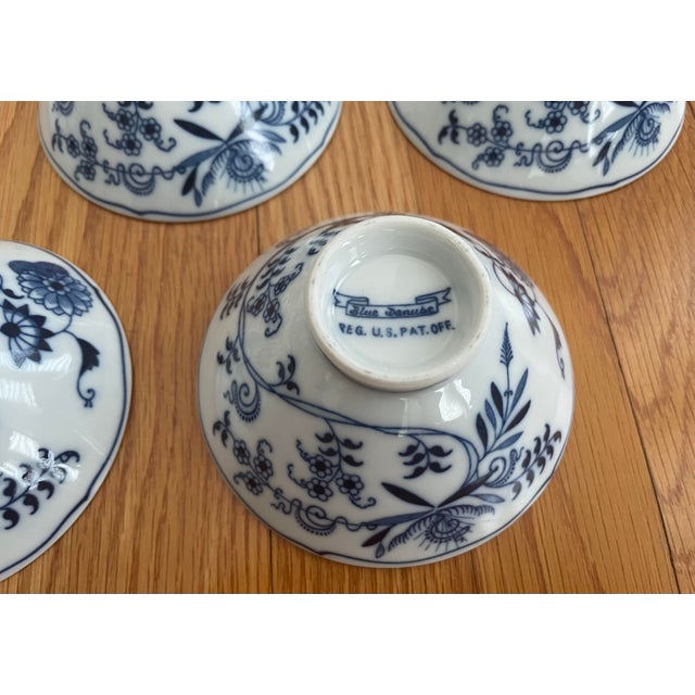 1970s Vintage Blue Danube Rice Bowls - Set of 10 For Sale - Image 5 of 5