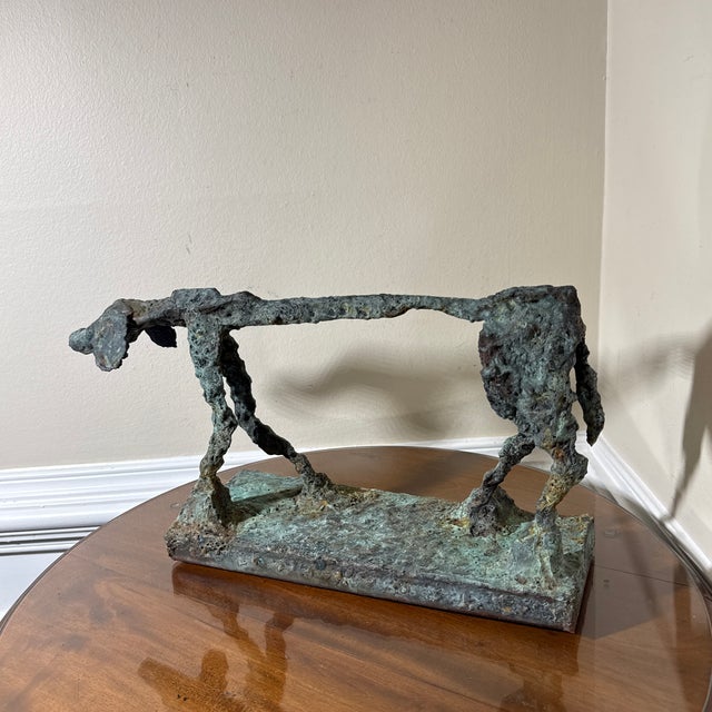 eautiful Artist Made Bronze dinosaur head that was Made by a local Atlanta artist nice brass and bronze textured sculpture...