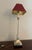Traditional 80's Sarreid LTD Tall Brass Candlestick Lamp For Sale - Image 3 of 6