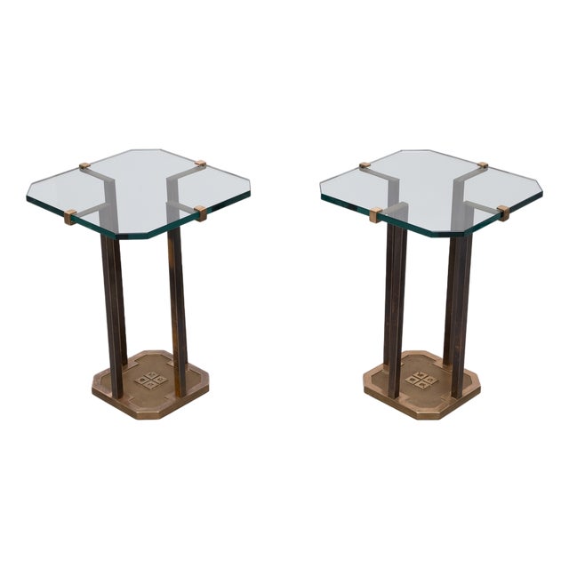T18 Side Tables by Peter Ghyczy, 1970s, Set of 2 For Sale