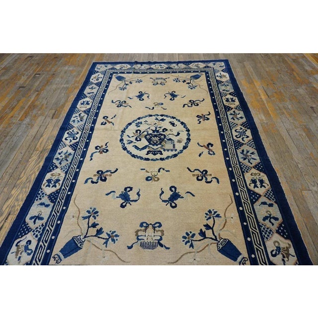 Late 19th Century Chinese Peking Carpet ( 5' x 7'10" - 152 x 240 ) For Sale In New York - Image 6 of 10
