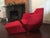 Contemporary Ligne Roset Facett Armchair and Ottoman For Sale - Image 3 of 9