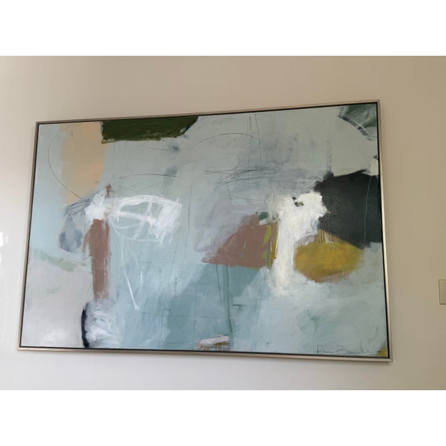 2020s Huge Renee Bouchon Abstract Acrylic Painting For Sale - Image 5 of 11