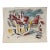 Henry Emil Salloch Original Watercolor on Paper Quaint Village Street, 1962. For Sale