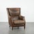 Vintage Brown Cowhide Armchair For Sale - Image 17 of 17