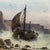 Coastal 19th Century Coastal Seascape Pastel Painting With Rocky Coast by Listed Artist Clarence E. Braley (1854-1927) For Sale - Image 3 of 10