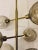 Arteriors Home Arteriors Modern Brass Finished Norwich Chandelier For Sale - Image 4 of 6