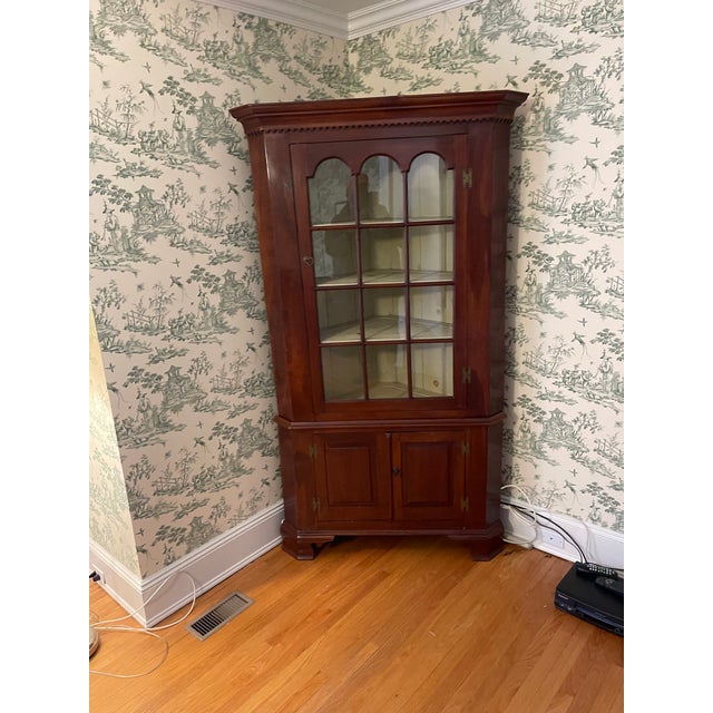Late 19th Century Antique Corner Cabinet For Sale - Image 9 of 9