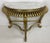 Mid-Century Vintage Marble Topped Hollywood Regency Console For Sale In Philadelphia - Image 6 of 11