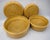Contemporary Set of Five Oggetti Postmodern Coiled Bamboo Lidded Boxes Graduated Sizes For Sale - Image 3 of 4