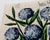 1970s Vintage Tapestry Canvas The Blue Hydrangeas by Bernard Buffet, 1971 For Sale - Image 5 of 8