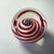 American Old Glory Ges Glass Swirl Paperweight Patriotic Art Piece For Sale - Image 3 of 14