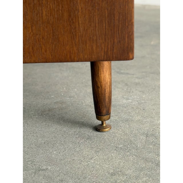 Wood Vintage 1960s G-Plan Floating Top Teak Desk For Sale - Image 7 of 15